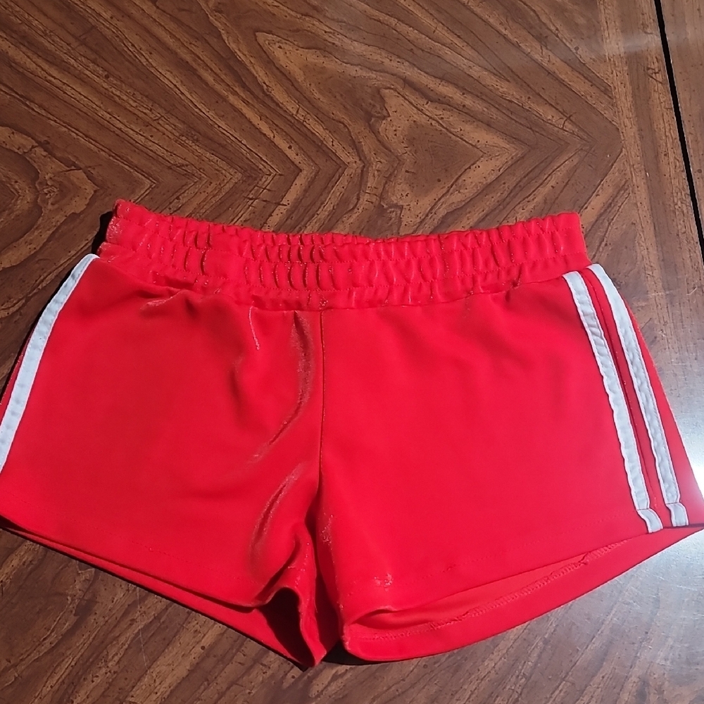 Red Women's Athletic Shorts